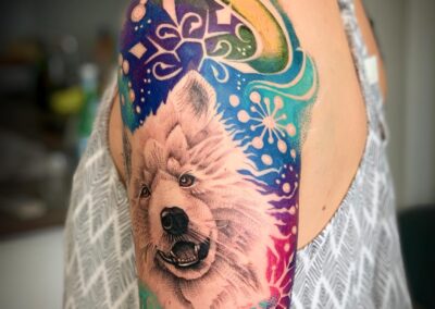 Alaskan Wolf Tattoo