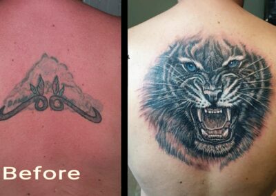 Cat Coverup Tattoo