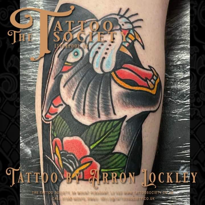 Colourful Jaguar Tattoo Colourful Jaguar Tattoo