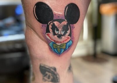 Evil Mickey Tattoo