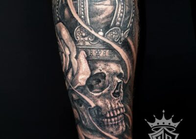King of The Crypt Tattoo