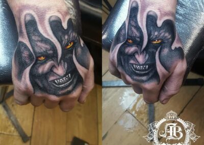 The Devils Hand Tattoo