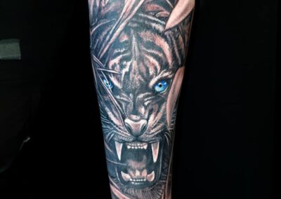 The Tigers Roar Tattoo